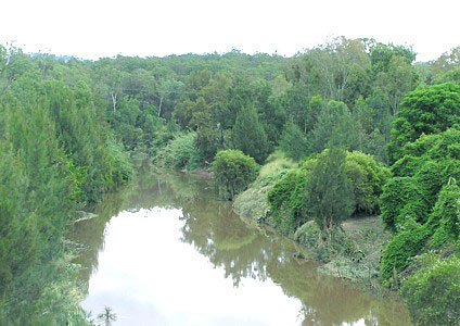 Lockyer Creek at Abberton